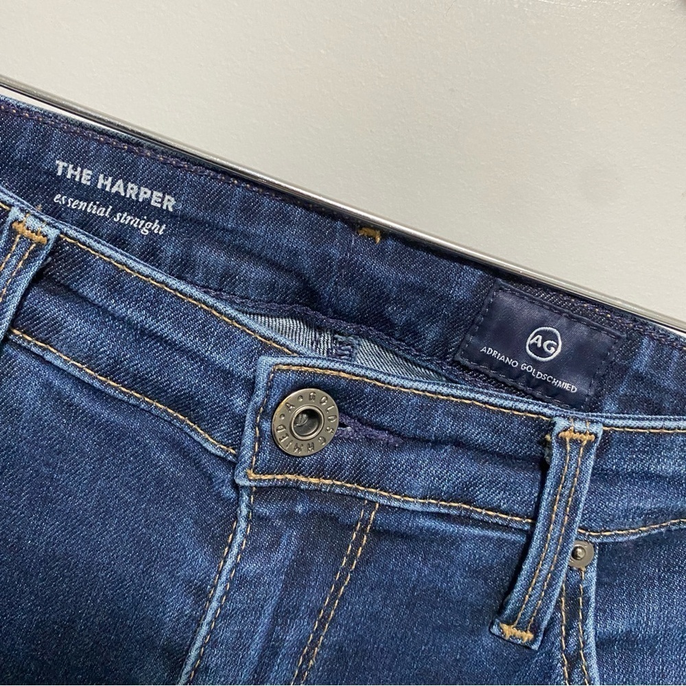 Adriano Goldschmied Jeans Womens 26 (27x32) The Harper Essential Straight Leg - Picture 11 of 12